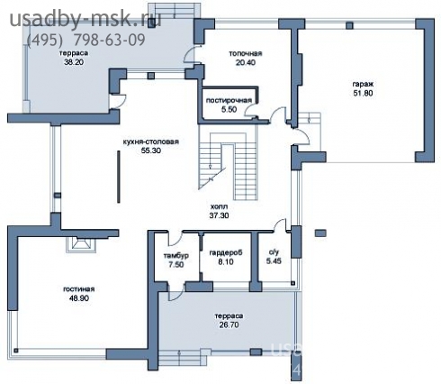 коттедж Новорижское шоссе